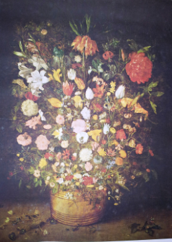 Tela Jan Bruegel, Vaso com Flores